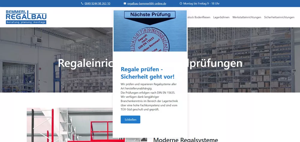 Regalbau Bemmerl Regalbau Bemmerl