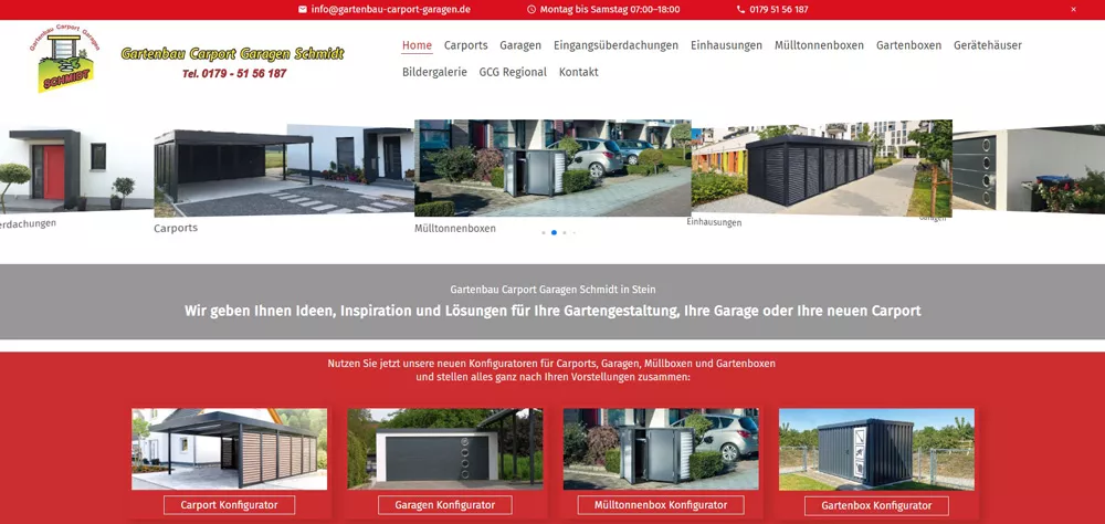 Gartenbau Carport Garagen Schmidt Gartenbau Carport Garagen Schmidt
